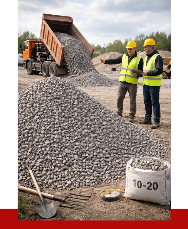 Гранитный щебень фракция 10-20 в Камышине от 4316 руб.|ПРОНЕРУДКмш