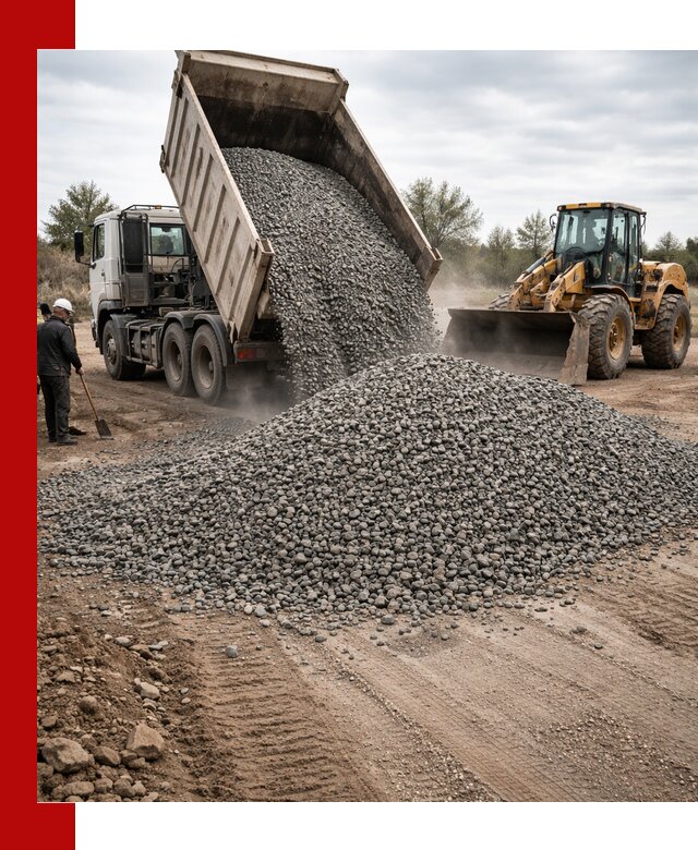 Гранитный щебень фракция 10-20 с доставкой в Камышине