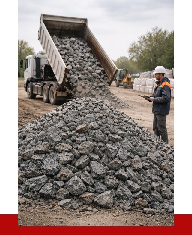 Гранитный щебень фракция 100-200 в Камышине от 4316 р. ПРОНЕРУДКмш