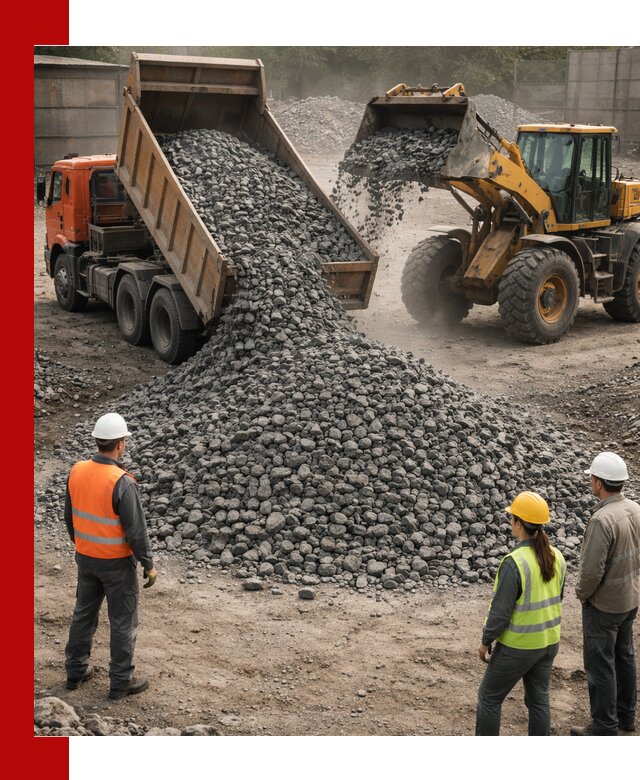 Щебень габбро-диабаз фракция 40–70 доставка в Камышине