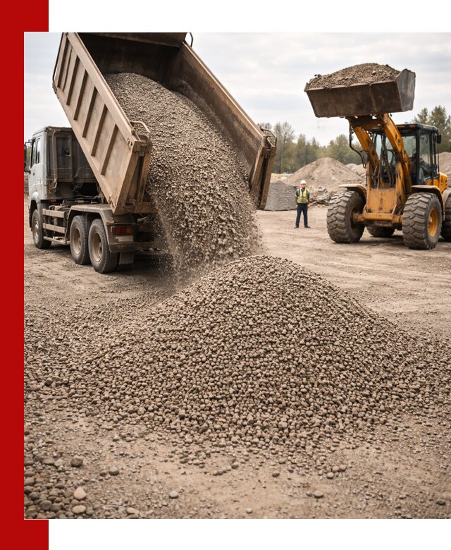 Гравийный щебень фракция 3–10 с доставкой в Камышине