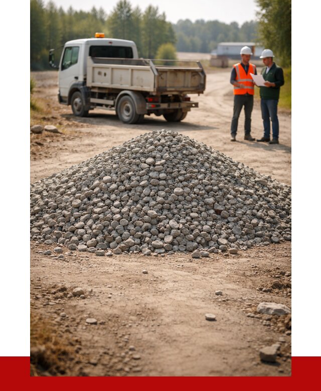 Гравийный щебень фракция 20-40 в Камышине от 1233 р. | ПРОНЕРУДКмш