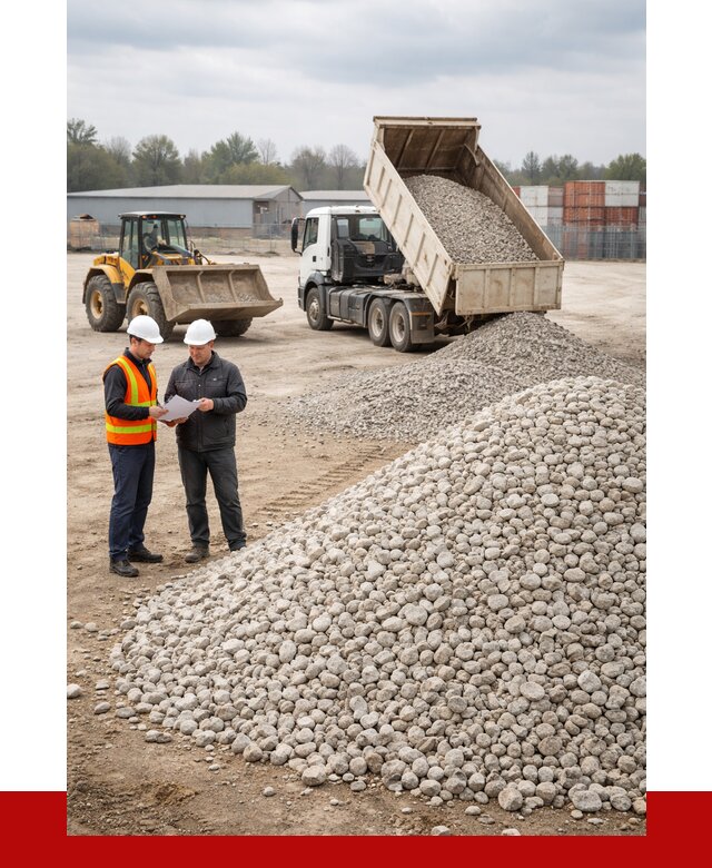 Известняковый щебень в Камышине от 1439 р. доставка | ПРОНЕРУДКмш