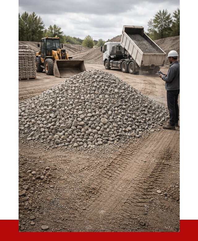 Купить бетонный щебень в Камышине, от 3288 р. ПРОНЕРУДКмш