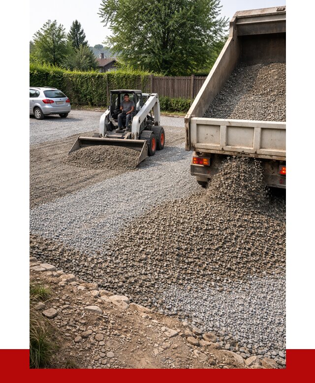 Щебень для парковки в Камышине с доставкой от 1233 р.| ПРОНЕРУДКмш