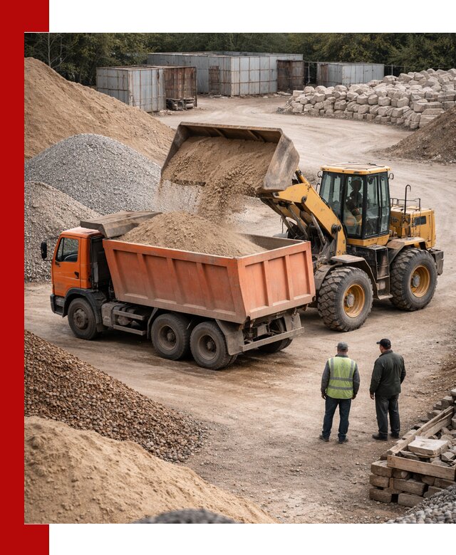 Доставка сыпучих смесей и смесей для стройки в Камышине