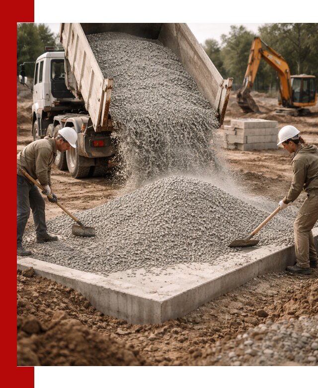 Доставка и продажа отсева для бетона в Камышине