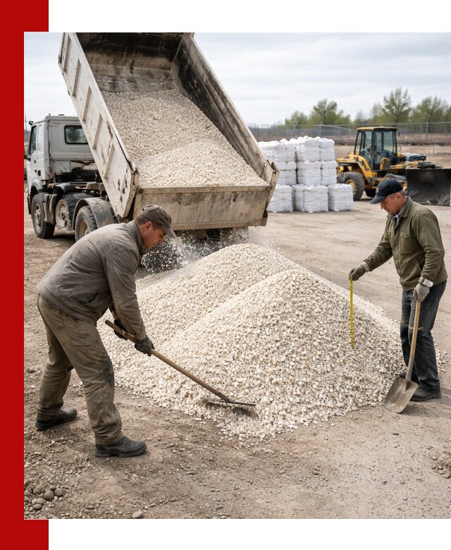 Мраморная крошка с доставкой и разгрузкой в Камышине