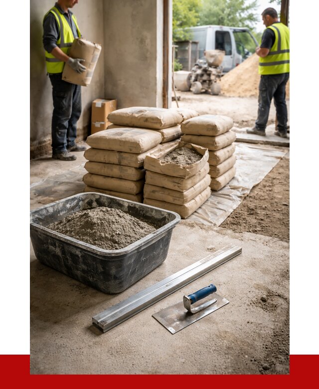 Купить сухую смесь для стяжки в Камышине от 4624 р. | ПРОНЕРУДКмш