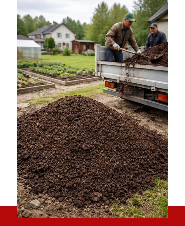 Плодородный грунт в Камышине с доставкой от 4316 р. | ПРОНЕРУДКмш