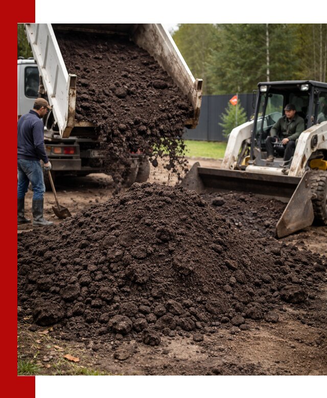 Плодородный грунт с доставкой в Камышине для садов и огородов