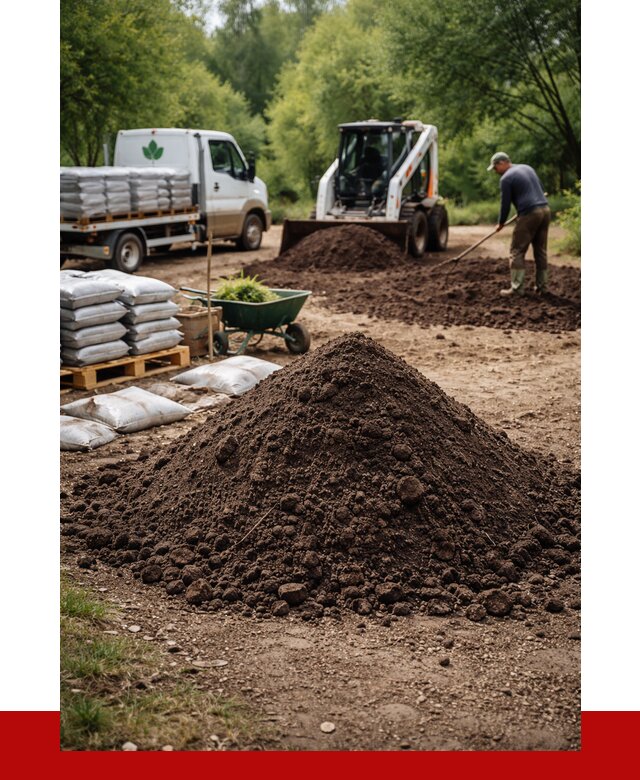 Грунт для озеленения с доставкой в Камышине от 1850 р. | ПРОНЕРУДКмш