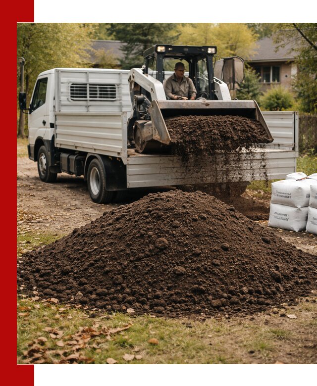 Доставка садовой земли в больших объёмах в Камышине