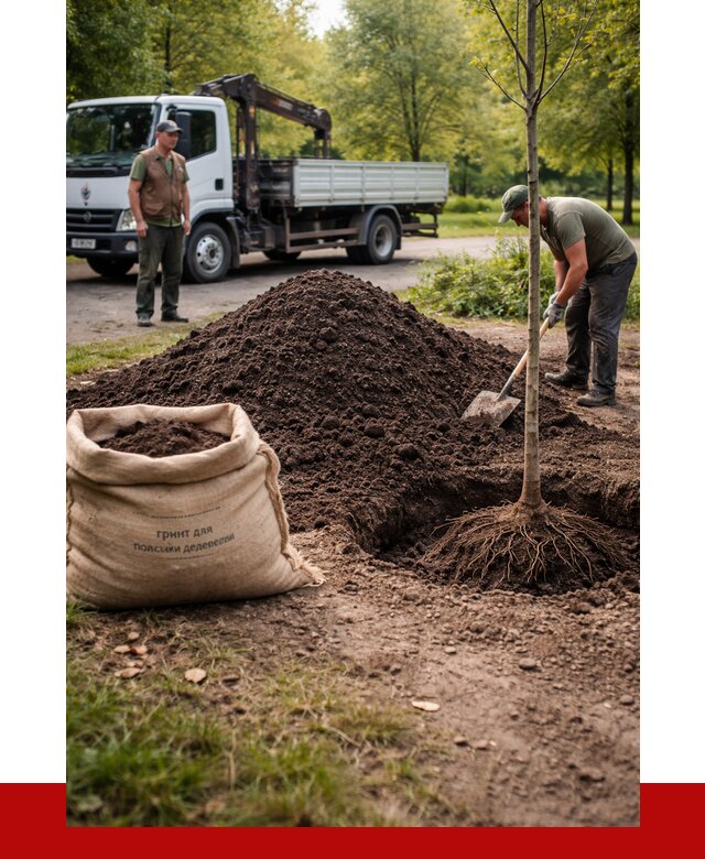 Грунт для посадки деревьев в Камышине от 1233 р. | ПРОНЕРУДКмш