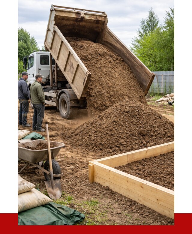 Торфо песчаная смесь в Камышине с доставкой от 1901 р. | ПРОНЕРУДКмш