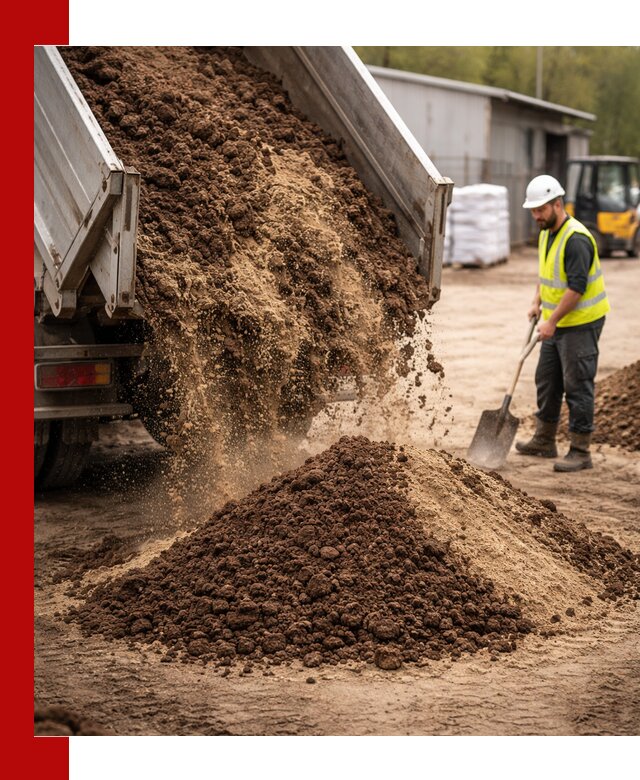 Доставка торфо-песчаной смеси в Камышине для строительства и озеленения