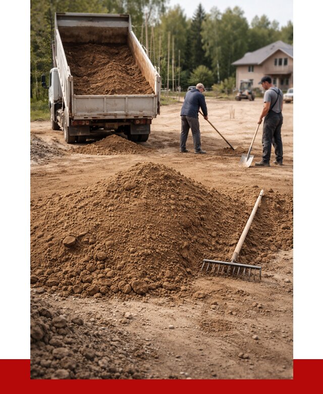 Суглинок для планировки в Камышине с доставкой от 4316 р. | ПРОНЕРУДКмш