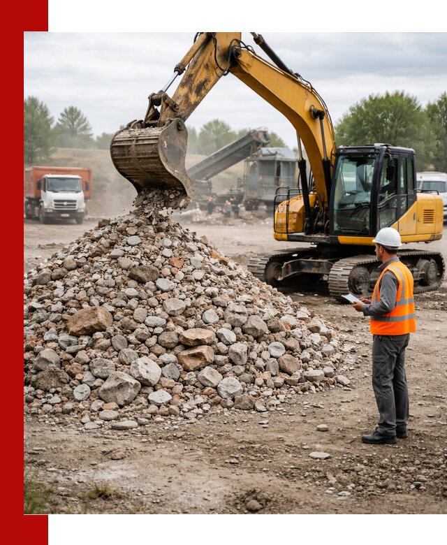 Доставка и вывоз строительного боя в Камышине