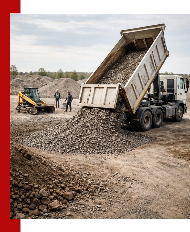 Доставка самосвалом 25 м³ в Камышине быстро и надежно