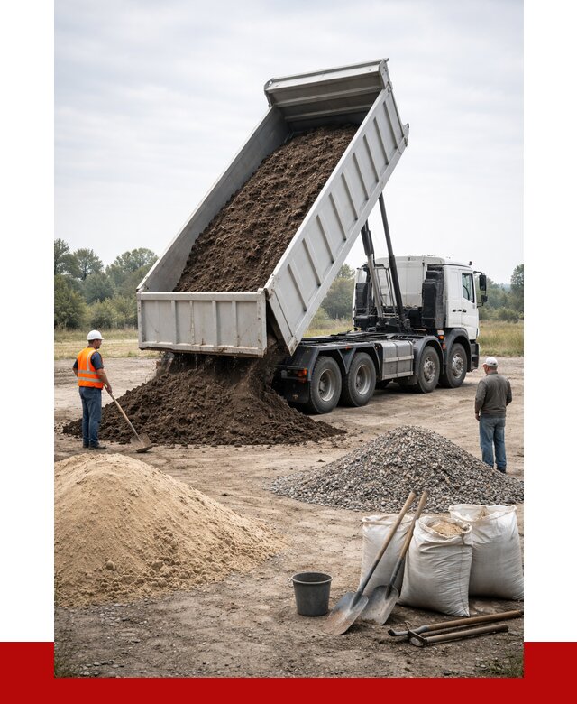 Доставка самосвалом 30 кубов в Камышине от 8735 р. | ПРОНЕРУДКмш