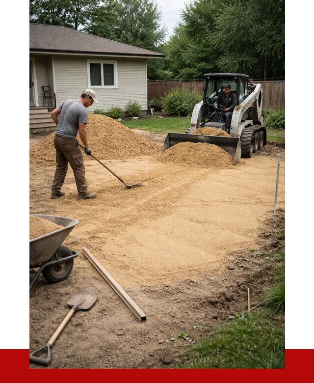 Отсыпка участка песком в Камышине, от 2569 р., ПРОНЕРУДКмш